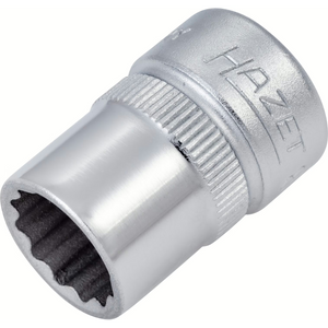 Hazet 880Z-11 - 3⁄8″ Socket, 12-Point Outside Traction Profile, 11 mm