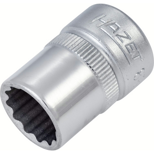 Hazet 880Z-12 - 3⁄8″ Socket, 12-Point Outside Traction Profile, 12 mm