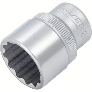 Hazet 880Z-18 - 3⁄8″ Socket 12-Point Outside Traction Profile, 18 mm
