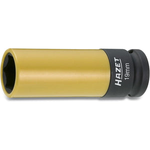 Hazet 903SPC/3 - 17, 19, 21mm x 1/2" Lug Nut Impact Socket with Plastic Sleeve Set