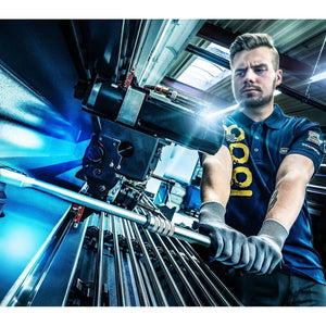 Hazet 916HPLG Fine Tooth 1/2" Reversible Ratchet, Extendable