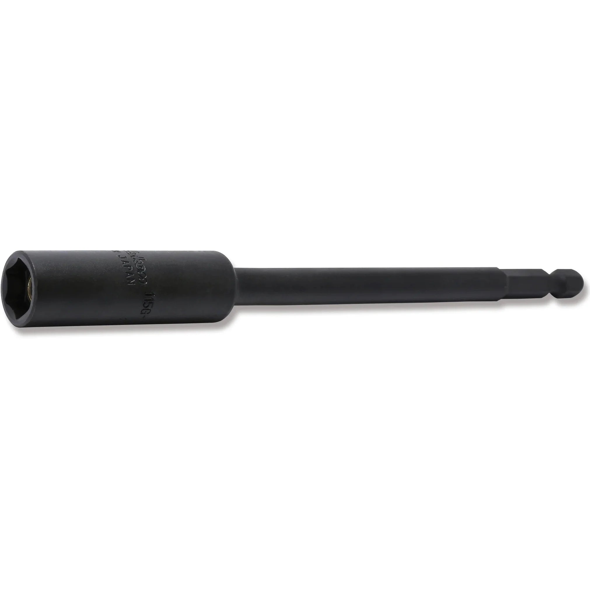 Koken 115G.150-10 - 1/4" Hex Drive Slide Magnet 6-Point Nut Setter, 150mm Length