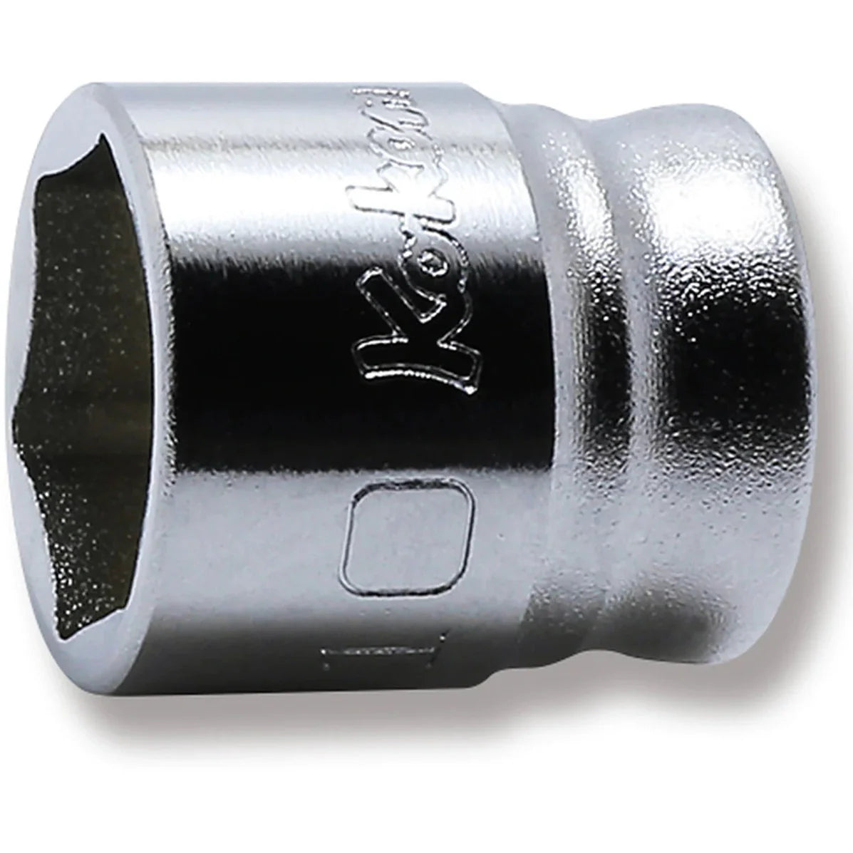 Koken 2400MZ-10 - 1/4" Sq Drive 6 point chrome Metric Socket Z-series 10mm