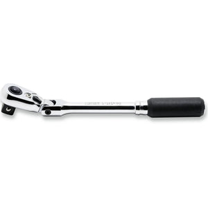 Koken 2726ZB-3/8 L160 - 3/8" Sq Drive Ratchet Handle 72 teeth Flex Head 160mm Length Z-series