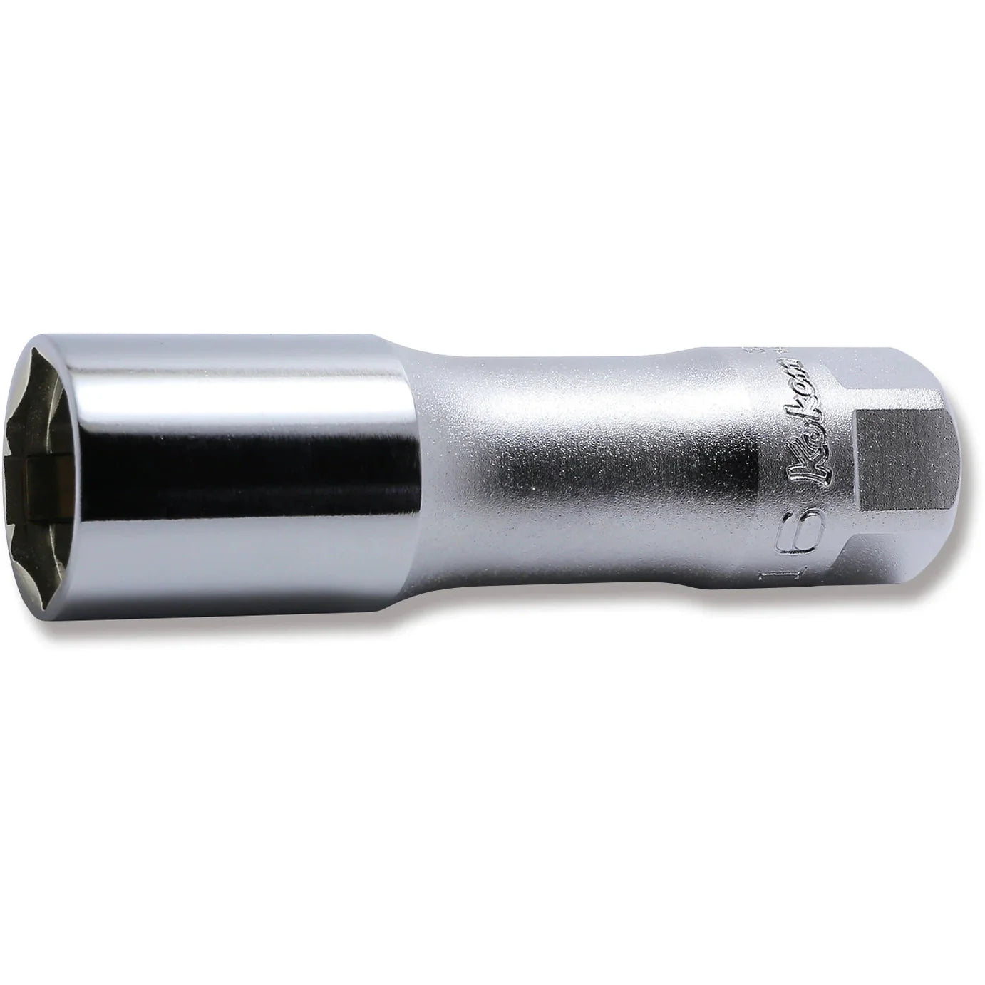 Koken 3300CZ-16 - 3/8" Sq Drive 6-Point Clip Type Spark Plug Socket - Z-Series
