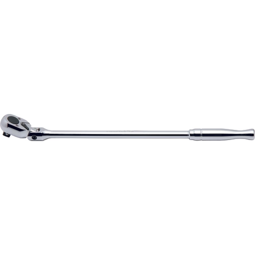 Koken 4774P-450 - 1/2 Sq. Dr. Ratchet Handle 24 teeth Flexible Head Length 450mm Polished Handle
