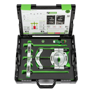 Kukko 17-B | 4-Piece Separator Set with Quick-Release Pressure Spindle Ø 22-115 mm/350 mm-Liger Tools