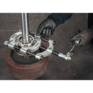 Kukko 17-B | 4-Piece Separator Set with Quick-Release Pressure Spindle Ø 22-115 mm/350 mm-Liger Tools