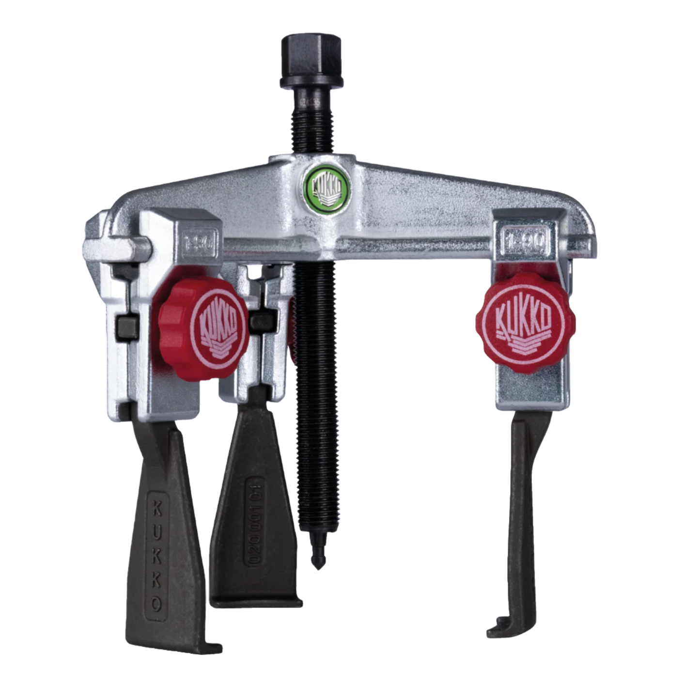 Kukko 30-2+S | 3-Jaw Universal Puller with Narrow, Quick Adjustment Jaws, up to 160 mm Spread, 150 mm Reach-Liger Tools