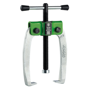 Kukko 43-3 | 2-jaw small parts puller with force-amplifying, self-centering jaws, up to 80 mm jaw opening, 80 mm reach-Liger Tools