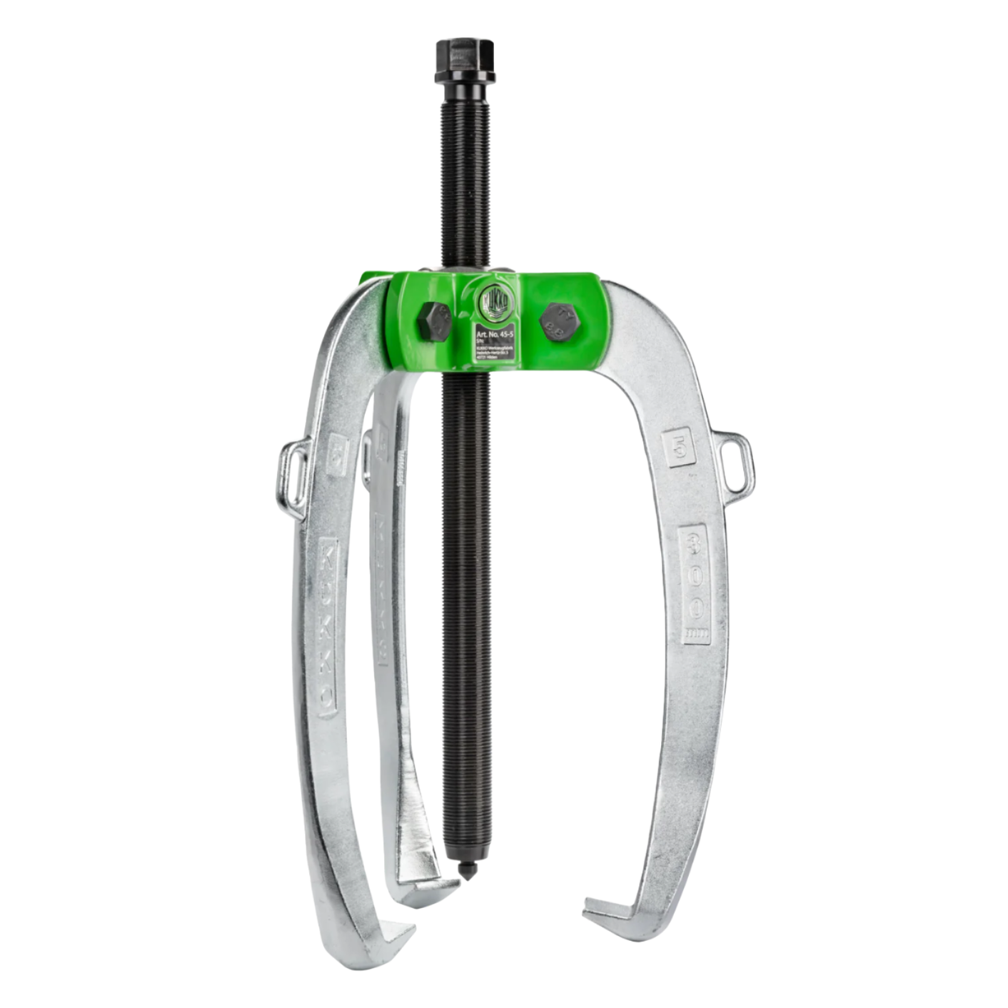 Kukko 45-5 | 3-Jaw Industrial Puller With Force-Amplifying, Self-Centering Jaws, up to 300 mm Spread, 250 mm Reach-Liger Tools