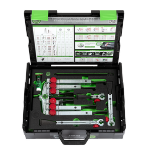 Kukko K-2030-10+S | 13-piece universal puller set (2-jaw and 3-jaw) with narrow, quick-adjusting jaws-Liger Tools