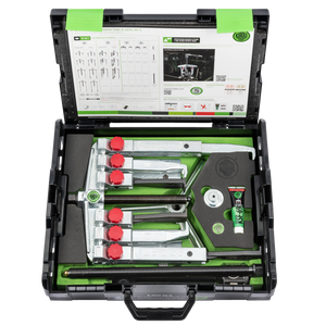 Kukko K-2030-20+S | 15-piece universal puller set (2-jaw and 3-jaw) with two different puller jaw types-Liger Tools
