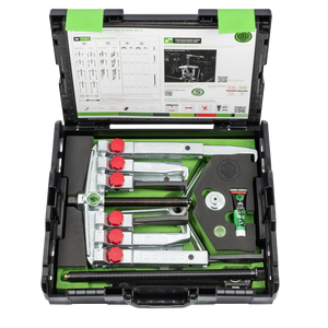 Kukko K-2030-20+S | 15-piece universal puller set (2-jaw and 3-jaw) with two different puller jaw types-Liger Tools