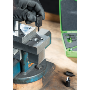 Kukko KS-22-01 | 10-piece sliding hammer set in set with thread adapters in various sizes-Liger Tools