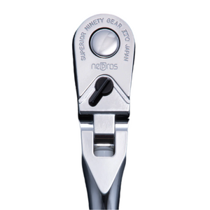 Nepros NBR390AFL 3/8" 90-Tooth Ratchet, Flex, Long