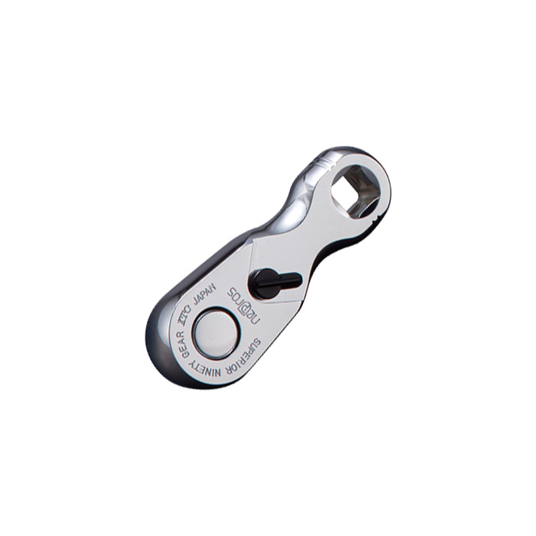 Nepros NBR390AH 3/8" 90-Tooth Ratchet, Stubby