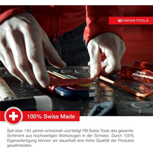 PB Swiss PB 2212.LH-10 RB - Rainbow Hex Key L-Wrenches with Ball Point and Short Key Part