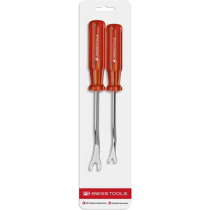 PB Swiss PB 671.CN - Clip Clamp Tool, Classic handle, 2-Piece Set in Self-Service Packaging