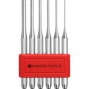 PB Swiss PB 755.B CN - Pin punch, drift punch, octagonal, set in practical plastic holder