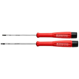 PB Swiss PB 8215.L 25 - SwissGrip Screwdriver Set with Interchangeable Blades in a Leather Roll-Up Case