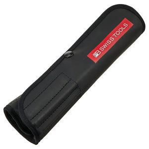 PB Swiss PB 8215.L 25 - SwissGrip Screwdriver Set with Interchangeable Blades in a Leather Roll-Up Case