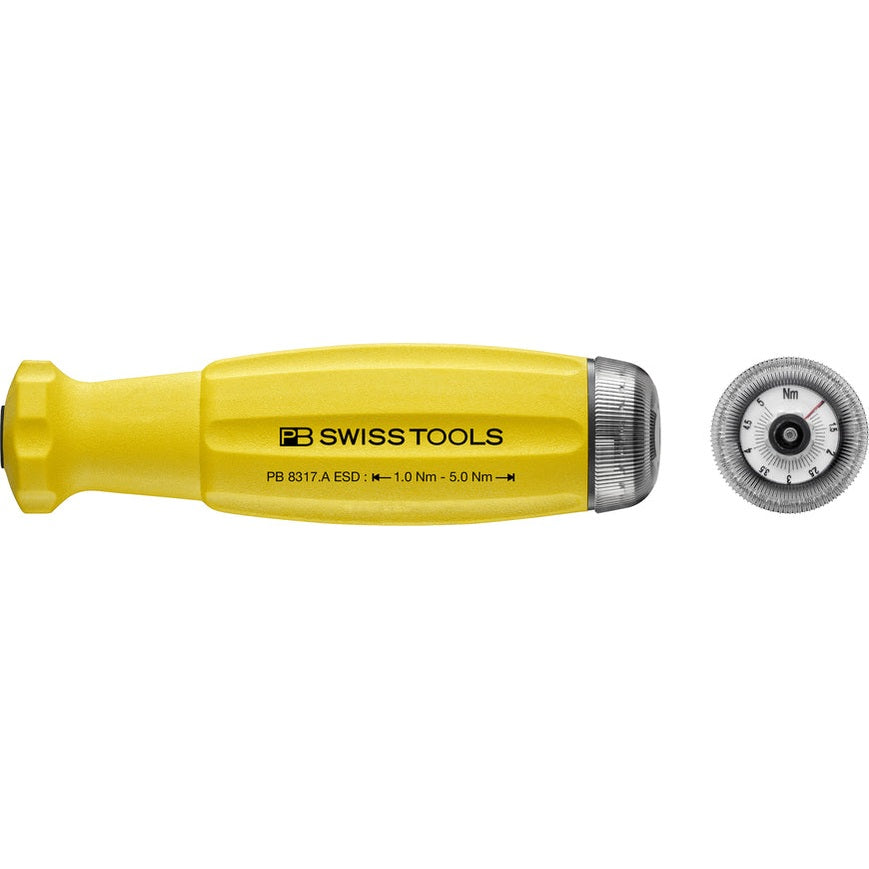 PB Swiss PB 8317.A 0,4-2,0ESD - ESD MecaTorque, Torque Screwdriver with Analog Scale