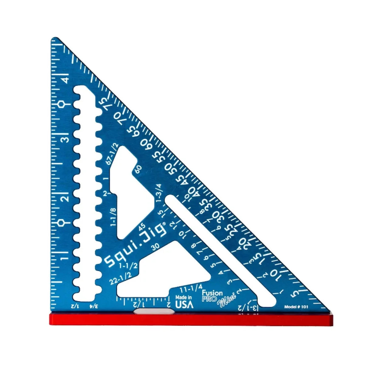 Squi.Jig Fusion 4.5 inch Mini Pro Square - 3/16" Heel-Liger Tools