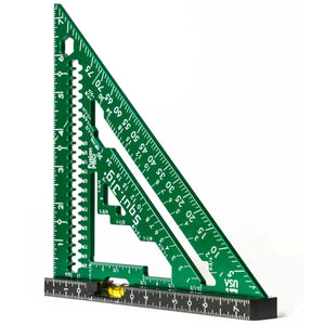 Squi.Jig Fusion Pro 7.5" Rafter Square with Level-Liger Tools