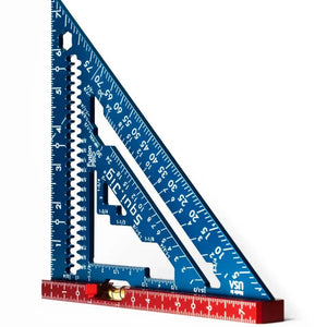 Squi.Jig Fusion Pro 7.5" Rafter Square with Level-Liger Tools