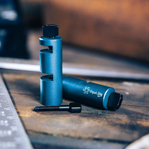 SquiJig Framing Square Attachment - 3 Inch Blue-Liger Tools