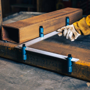 SquiJig Framing Square Attachment - 3 Inch Blue-Liger Tools