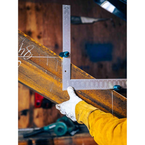 SquiJig Framing Square Attachment - 3 Inch Blue-Liger Tools