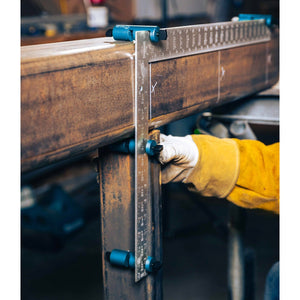 SquiJig Framing Square Attachment - 3 Inch Blue-Liger Tools