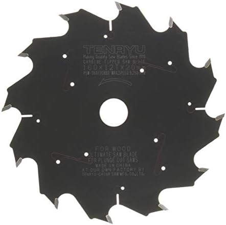 Tenryu PSW-16012CBD2 160mm X 12T Blade for Festool TS-55 Plunge Cut Saw-Liger Tools