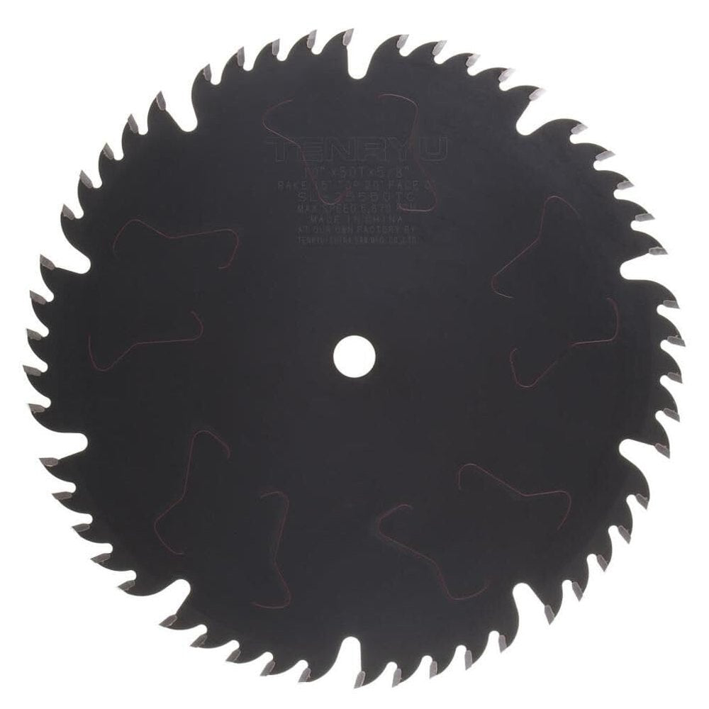 Tenryu SL-25550TC Silencer Series 10" X 50T 5/8" Arbor - Table Saw Blade-Liger Tools