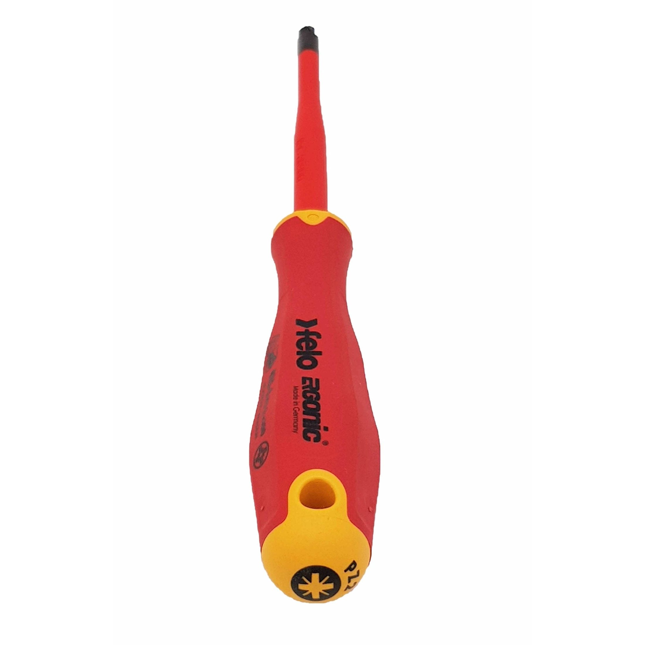 Felo 00041529390 E-slim Insulated #2 x 100mm Pozidriv Screwdriver