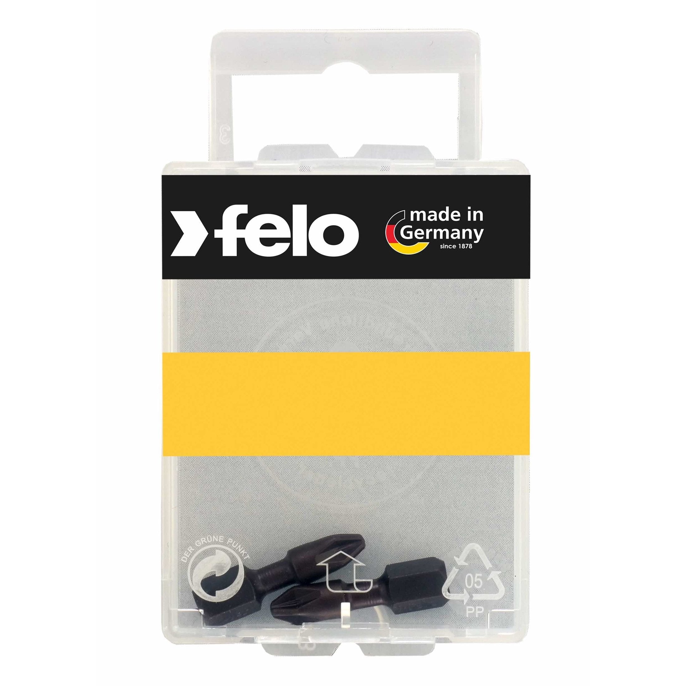 Felo 02101241 Impact cross bit series Impact PZ 1X25, 2 pcs