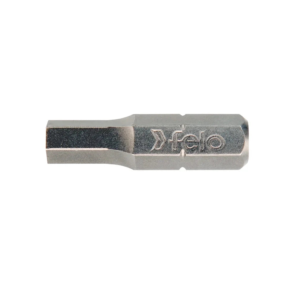 Felo 02450036 Hex Bit 25mm Industrial Series 5 mm, 2 Pcs