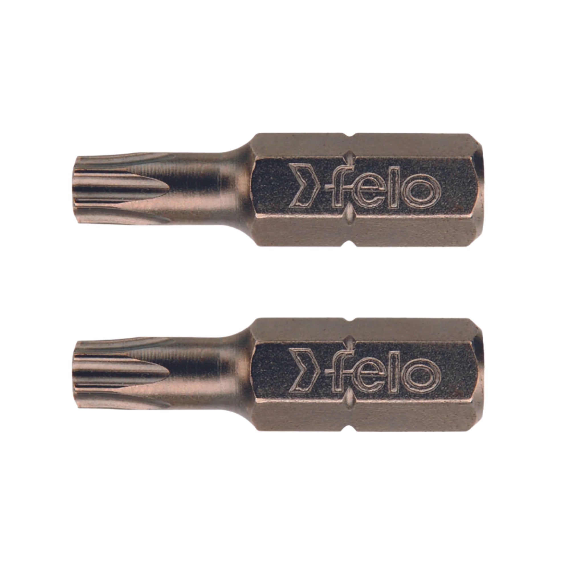 Felo 02607036 Torx T7 x 25 mm Bits - 2 Pieces
