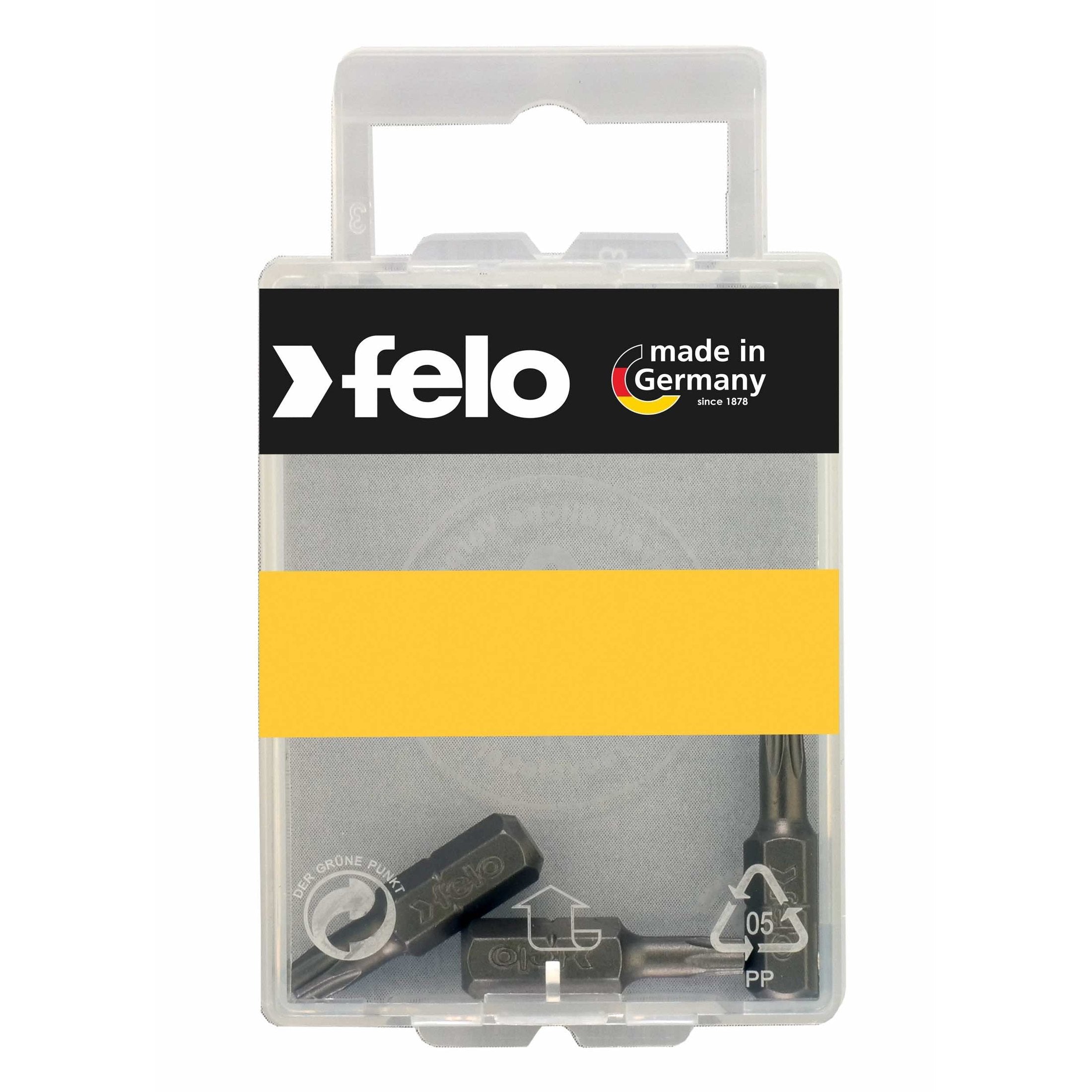 Felo 02693316 Torx T15 / T20 / T25 x 25 mm Industrial Bit - 3 Pieces
