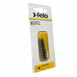 Felo 03101536 Cross bit PZ 1X50, Industrial series, 2 pcs in blister