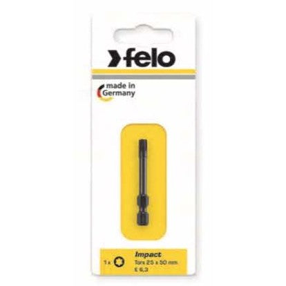 Felo 03203541 Phillips #3 x 50 mm Impact Bit, Carded-Liger Tools