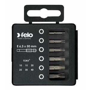 Felo 03691516 Profi Bit Box 6 Bits x 50 mm - Torx