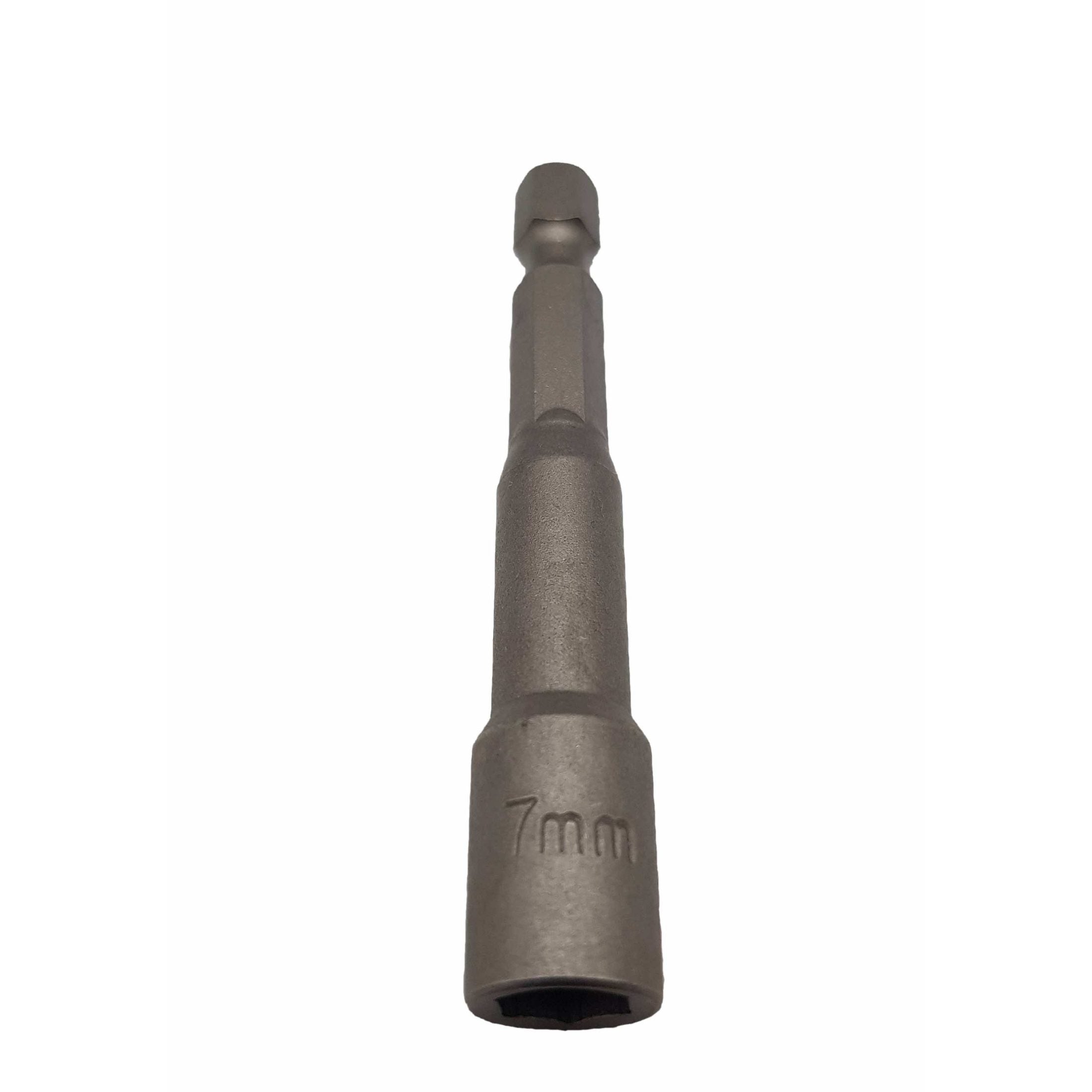 Felo 03907010 Magnetic Nutsetter 7mm x 2-5/8" with 1/4" drive