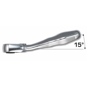 Felo 05763501 Full metal Mini ratchet 1/4" MS 98 mm