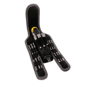 Felo 06071604 Ergonic K Handle Ratcheting Screwdriver Pouch Set, 16 Pieces-Liger Tools