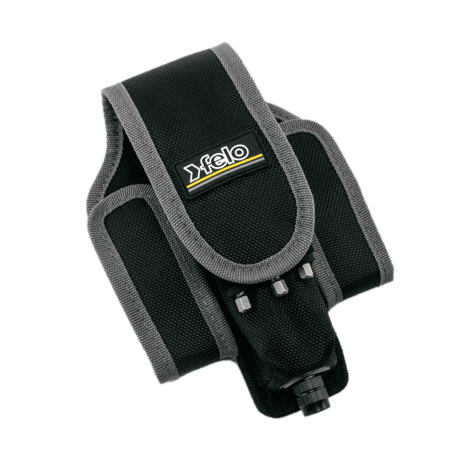 Felo 06071604 Ergonic K Handle Ratcheting Screwdriver Pouch Set, 16 Pieces