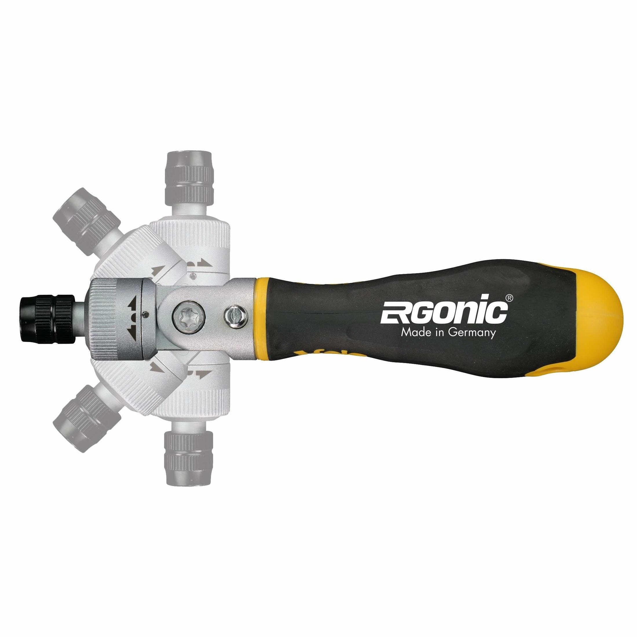 Felo 06072006 Ergonic K Handle Ratcheting Screwdriver Box Set, 20 Pieces