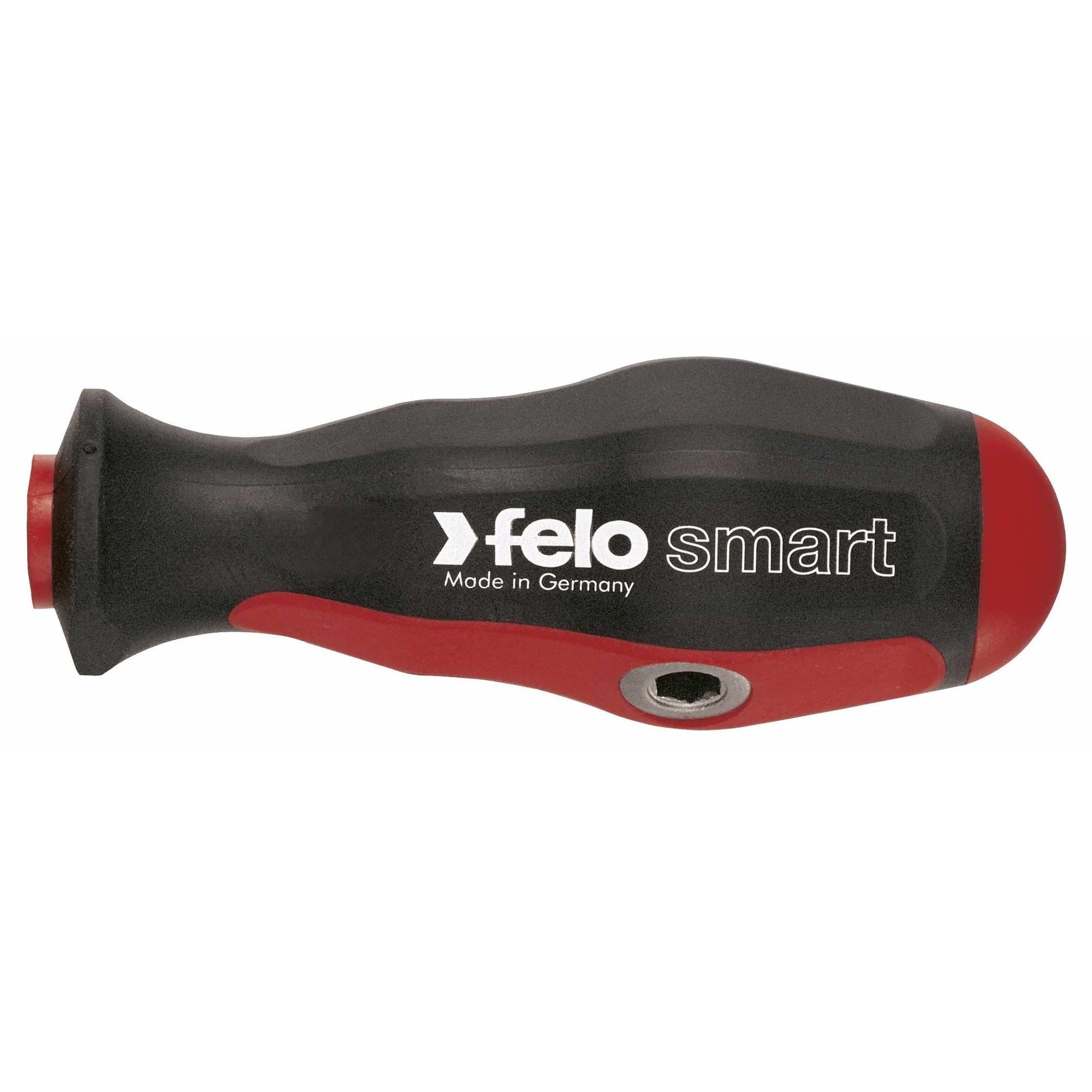 Felo 06092006 Set of SL/PH/Tx/PZ bits and metric heads with SMART handle in a case, 20 pcs